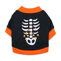 HKM-9565885 Pet Cotton Wool T-Shirt with Fun Prints for Dogs and Cats