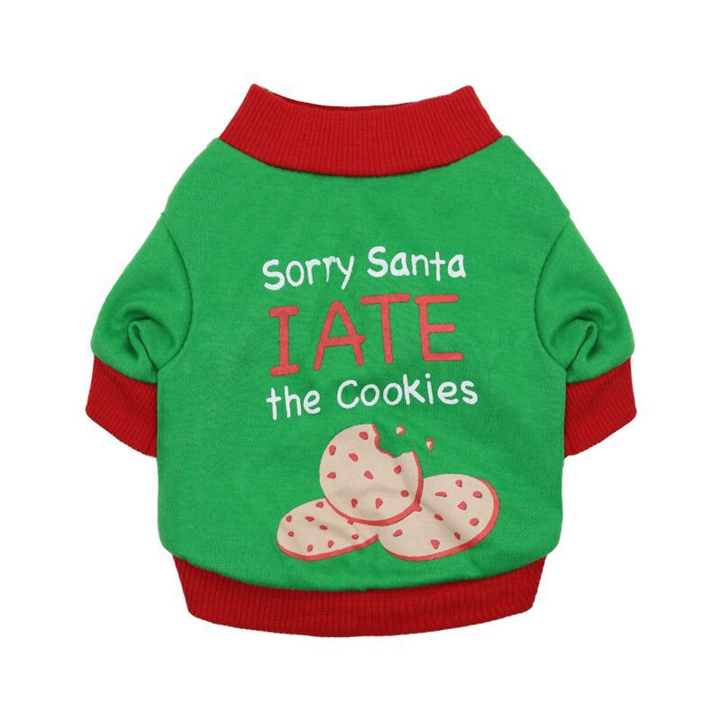 HKM-9565885 Pet Cotton Wool T-Shirt with Fun Prints for Dogs and Cats
