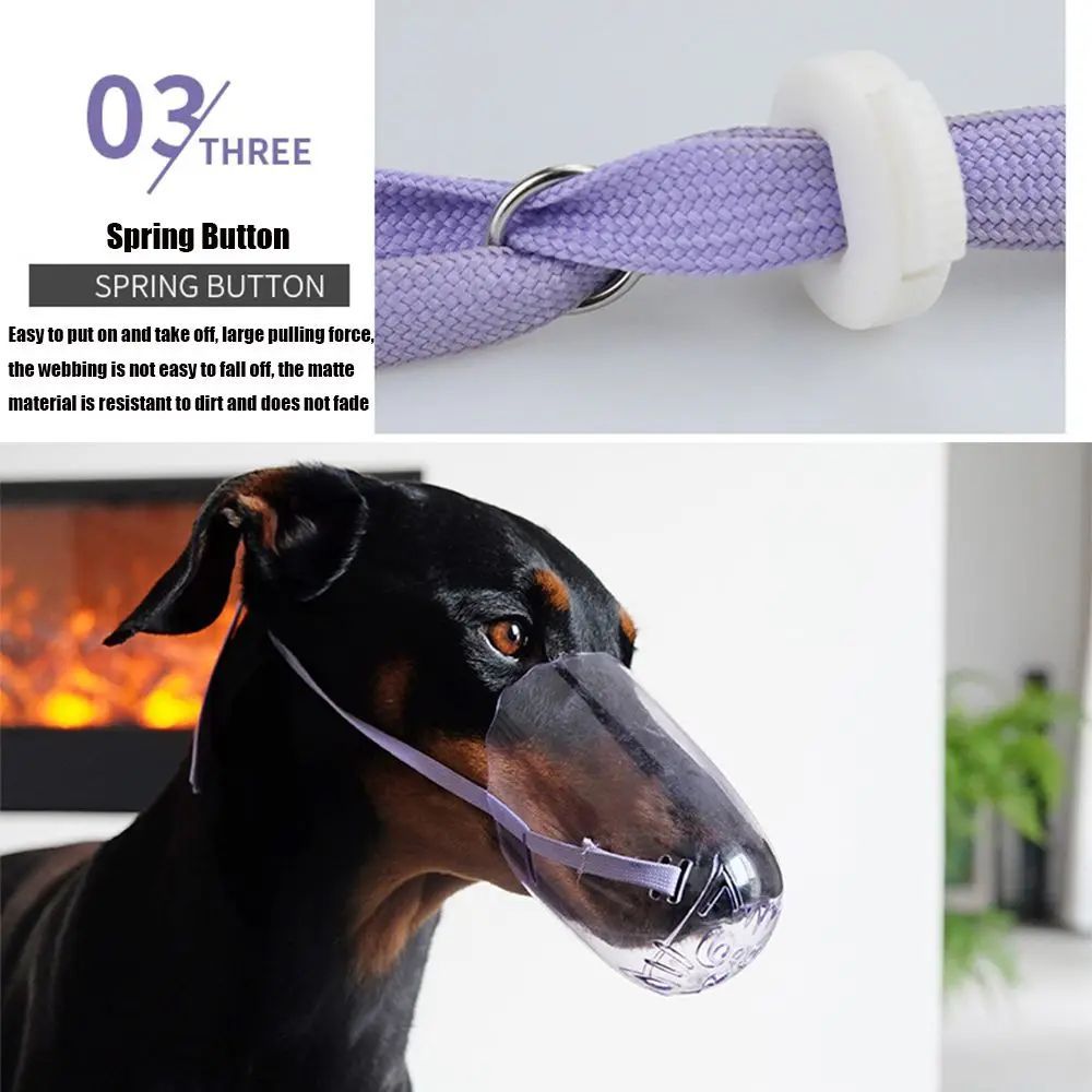 HKM-9566781 Adjustable Cat Muzzle for Grooming and Bathing - Anti-Bite Mouth Cover for Safety