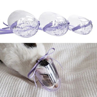HKM-9566781 Adjustable Cat Muzzle for Grooming and Bathing - Anti-Bite Mouth Cover for Safety