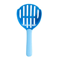 HKM-9567293 Tofu Cat Litter Scoop - Two-Color ABS Plastic Cat Poop Scoop for Easy Pet Cleaning