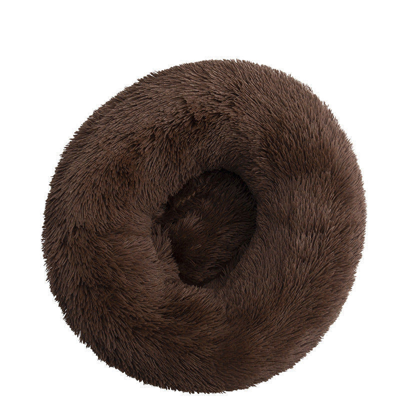 HKM-9567549 Removable and Washable Plush Crystal Velvet Cat Litter Cushion - Warm for Autumn and Winter