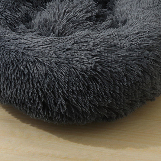 HKM-9567549 Removable and Washable Plush Crystal Velvet Cat Litter Cushion - Warm for Autumn and Winter
