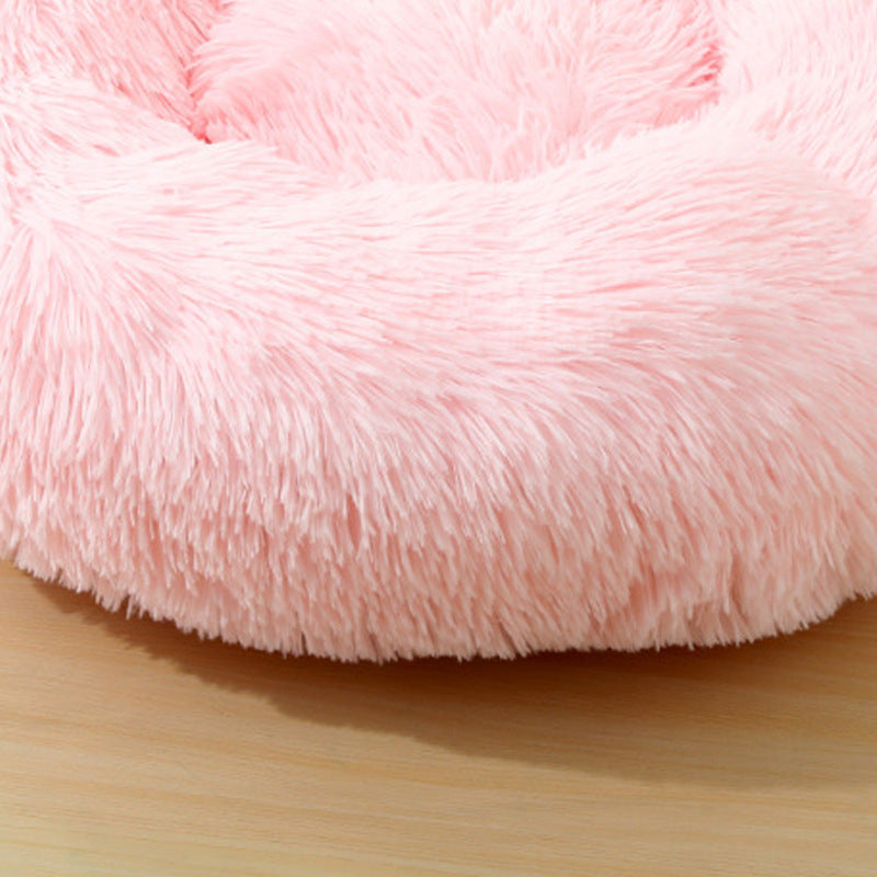 HKM-9567549 Removable and Washable Plush Crystal Velvet Cat Litter Cushion - Warm for Autumn and Winter