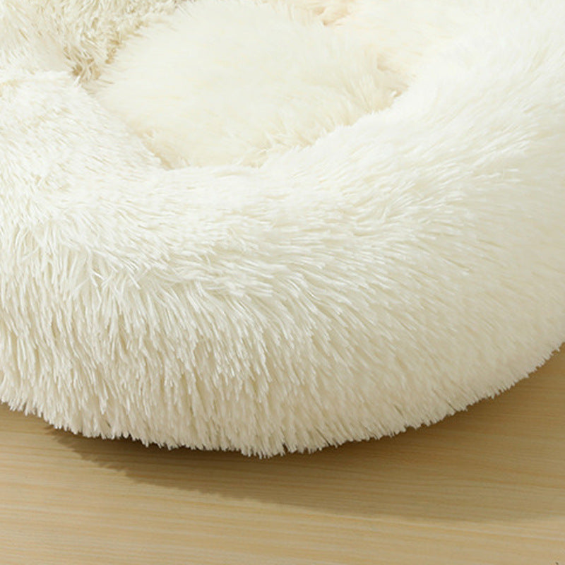 HKM-9567549 Removable and Washable Plush Crystal Velvet Cat Litter Cushion - Warm for Autumn and Winter