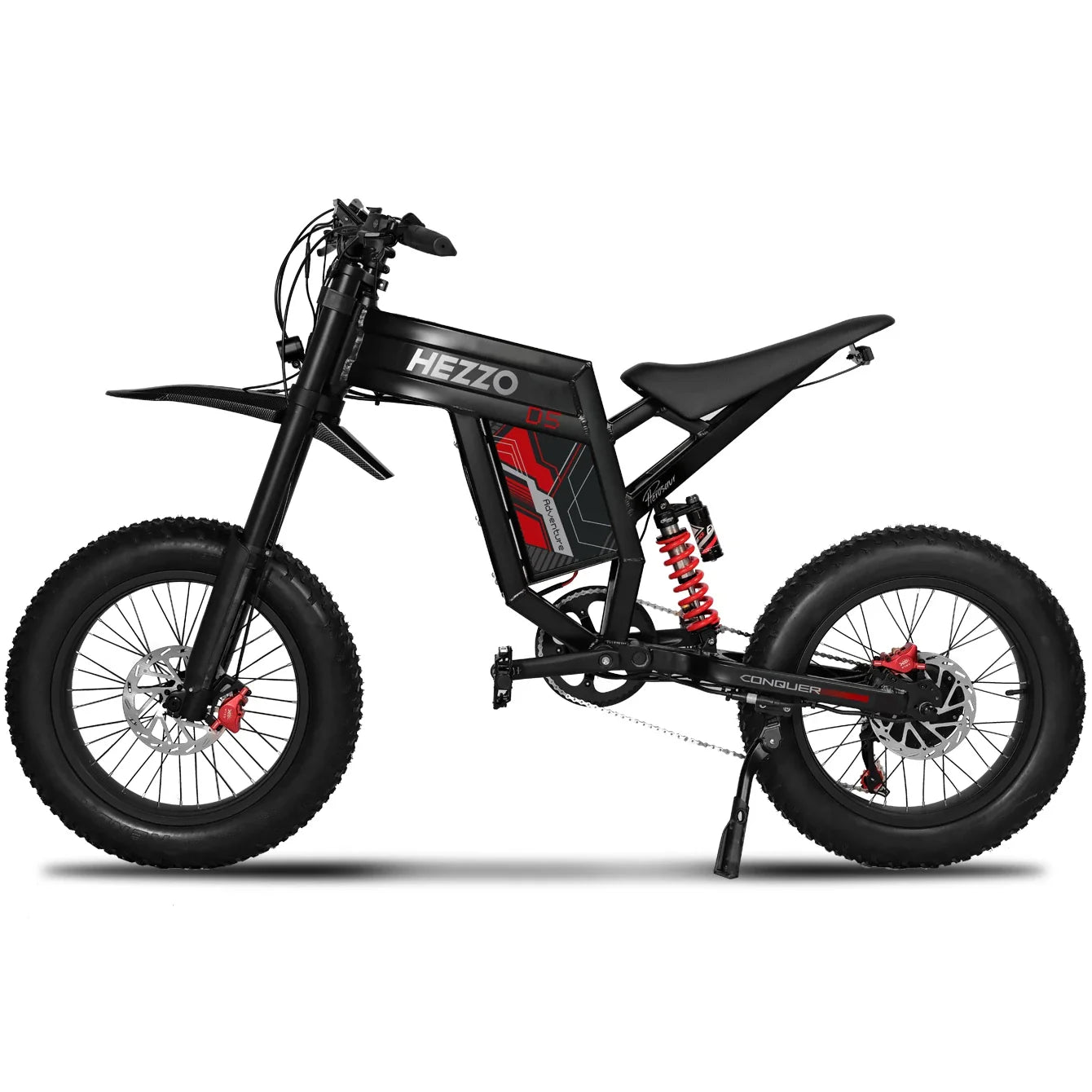 HKM-956755 3000W Electric Cross Bike, 60V 30Ah Ebike, 20-Inch, 70KM/H Speed, Hydraulic Disc Brake, Detachable Battery