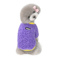 HKM-9567933 Winter Warm Two-Legged Sweatshirt for Small Dogs, Casual Cotton, Bichon & Pomeranian Styles Available