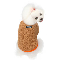 HKM-9567933 Winter Warm Two-Legged Sweatshirt for Small Dogs, Casual Cotton, Bichon & Pomeranian Styles Available
