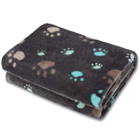 HKM-9570109 Thick Flannel Pet Blanket for Dogs and Cats, Multiple Sizes Available