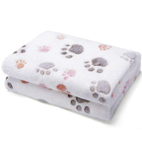 HKM-9570109 Thick Flannel Pet Blanket for Dogs and Cats, Multiple Sizes Available
