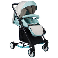 HKM-957011 Foldable Multifunctional Baby Swing Stroller with Rocking Feature for Travel and Outdoor Use