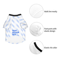 HKM-9571645 Cozy Breathable Pullover Sweater for Small Pets - Soft Polyester with Cute Design