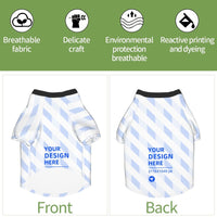 HKM-9571645 Cozy Breathable Pullover Sweater for Small Pets - Soft Polyester with Cute Design
