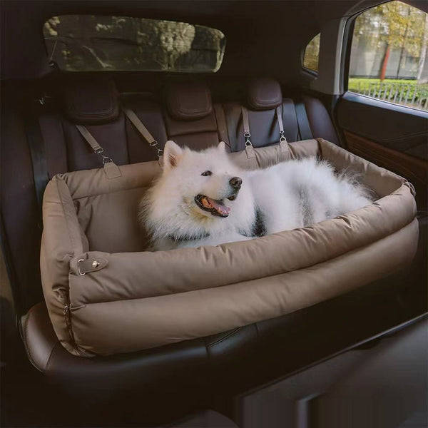 HKM-9572925 Spacious XXL Removable & Washable Pet Sofa for Dogs in Orange, Light Gray, and Blue