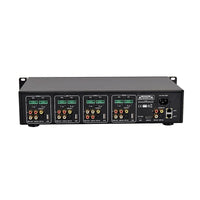 HKM-957331 4 Zone PA Matrix Audio Mixer Amplifier for Public Address Systems