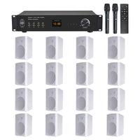 HKM-957331 4 Zone PA Matrix Audio Mixer Amplifier for Public Address Systems