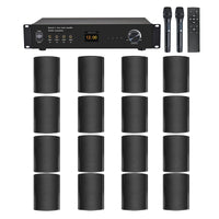 HKM-957331 4 Zone PA Matrix Audio Mixer Amplifier for Public Address Systems