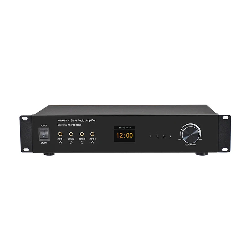HKM-957331 4 Zone PA Matrix Audio Mixer Amplifier for Public Address Systems