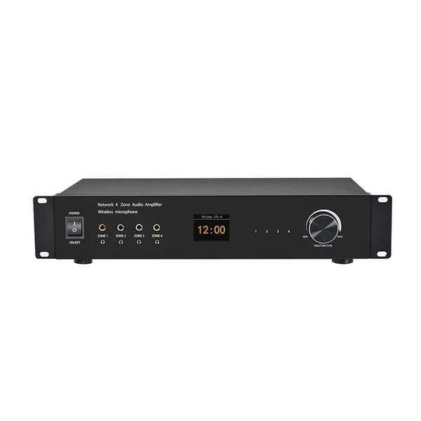 HKM-957331 4 Zone PA Matrix Audio Mixer Amplifier for Public Address Systems