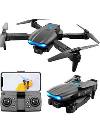HKM-957331 Foldable E99 Drone Camera with 720p HD, 360° Flip Mode, and Easy Control