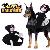 HKM-9573437 Pet Halloween Costume - Spider Pumpkin Vest for Dogs and Cats - Comfortable and Easy to Wear for Halloween Parties