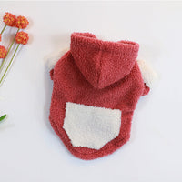HKM-9573693 Cozy Coral Fleece Dog Clothes for Warmth and Comfort - Sizes M to 4XL
