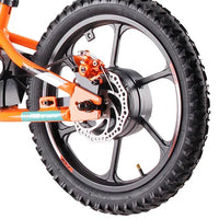 HKM-957395 16-Inch Lithium Battery Electric Kids Bike with No Pedal, Aluminum Alloy Frame, 250W Motor, Disc/Drum Brake System, 50 kg Load Capacity