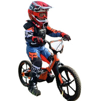 HKM-957395 16-Inch Lithium Battery Electric Kids Bike with No Pedal, Aluminum Alloy Frame, 250W Motor, Disc/Drum Brake System, 50 kg Load Capacity