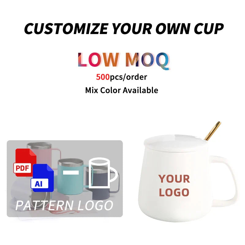 HKM-957395 Ceramic Mug with USB Heating Pad - 400ml Capacity, Keeps Drinks Warm at 55°C