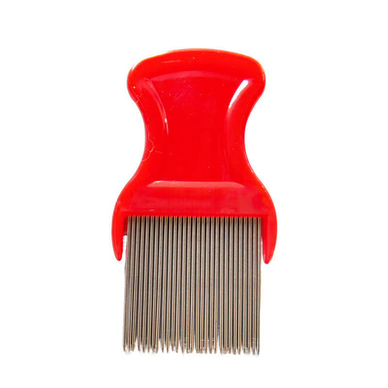 HKM-9574845 Flea Removal Comb for Dogs ¨C Metal & Plastic Design with Comfortable Grip