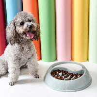 HKM-9575229 Anti-Choke Pet Bowl and Drinking Basin for Cats and Dogs - Eco-Friendly Material, 24CM Diameter
