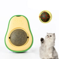 HKM-9576509 Avocado Shaped Catnip Ball Toy for Teeth Cleaning and Interactive Play