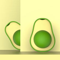 HKM-9576509 Avocado Shaped Catnip Ball Toy for Teeth Cleaning and Interactive Play
