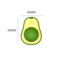 HKM-9576509 Avocado Shaped Catnip Ball Toy for Teeth Cleaning and Interactive Play