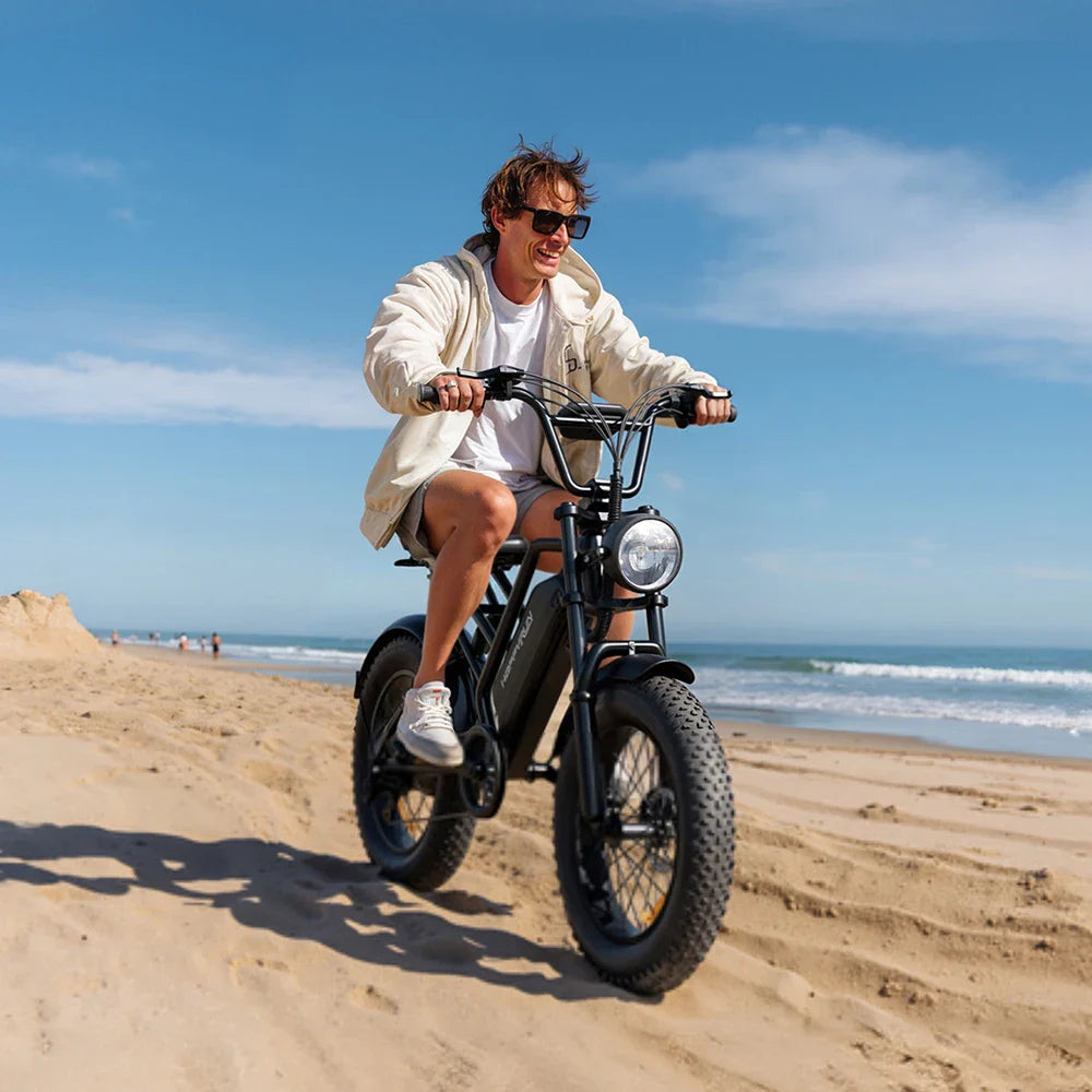 HKM-957907 Electric Cargo Bike with 48V 18AH Battery, Max Speed 60km/h, Urban Street Design
