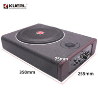 HKM-957971 Super Thin 12V 8 Inch Car Flat Audio Subwoofer 600W Underseat Subwoofer for Enhanced Sound Quality