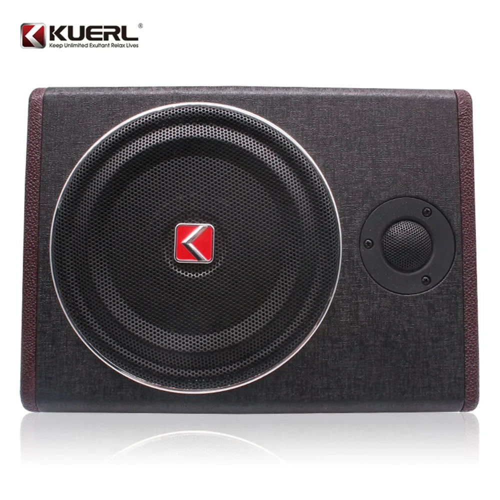 HKM-957971 Super Thin 12V 8 Inch Car Flat Audio Subwoofer 600W Underseat Subwoofer for Enhanced Sound Quality