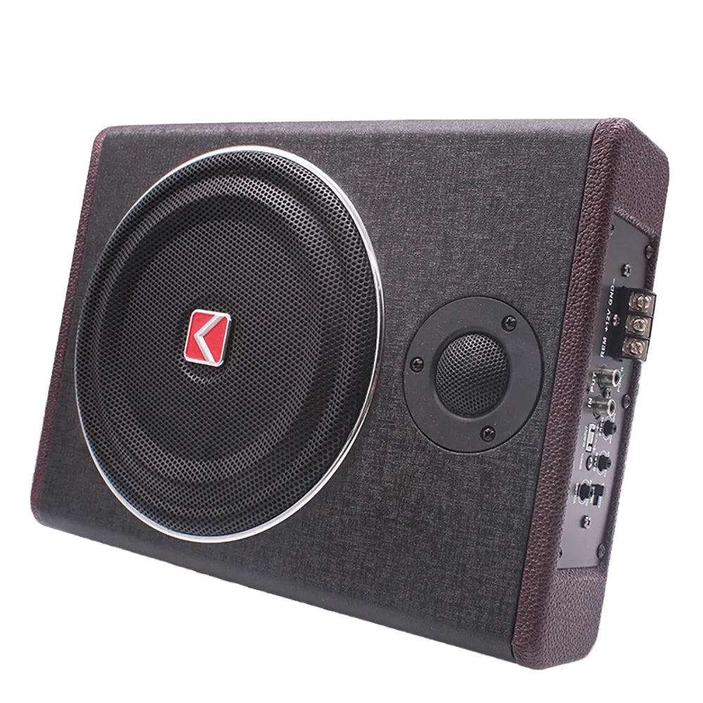 HKM-957971 Super Thin 12V 8 Inch Car Flat Audio Subwoofer 600W Underseat Subwoofer for Enhanced Sound Quality