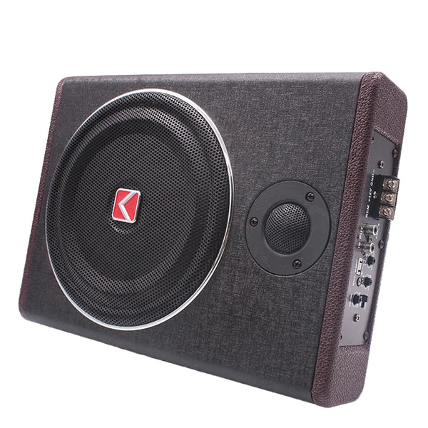 HKM-957971 Super Thin 12V 8 Inch Car Flat Audio Subwoofer 600W Underseat Subwoofer for Enhanced Sound Quality