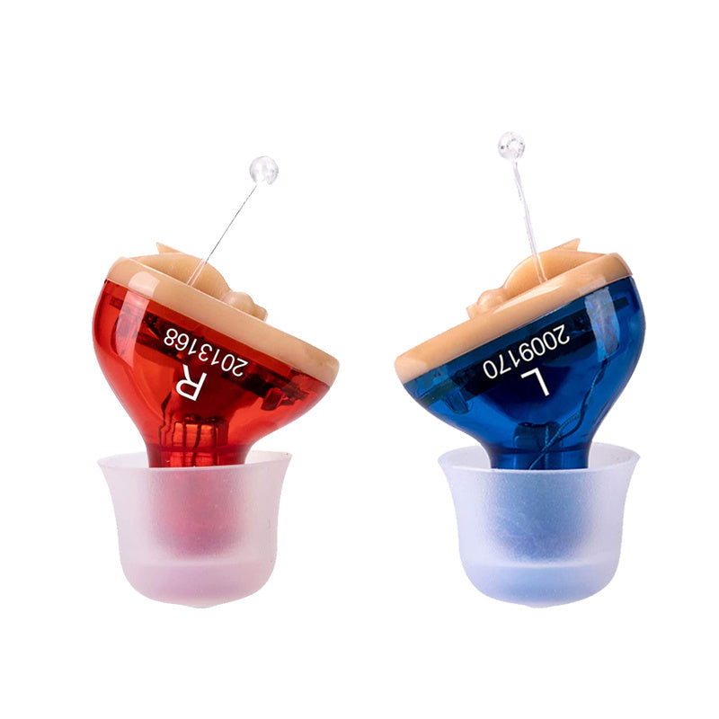 HKM-958035 Q10 Adjustable Mini Hearing Aids for Enhanced Sound Amplification, Wireless and Discreet Design