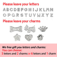 HKM-9580861 Personalized Rhinestone Cat and Small Dog Collar in Multiple Colors