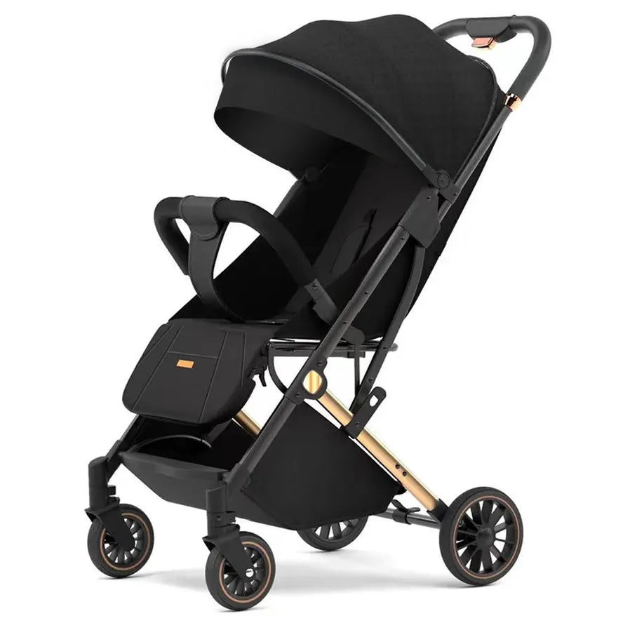 HKM-958163 Luxury Lightweight Foldable Baby Stroller for Travel | Compact Toddler Pram Carriage