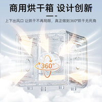 HKM-958227 Automatic Pet Dryer Box with Double Fan and Smart Temperature Control for Cats and Small Dogs, 82L Capacity