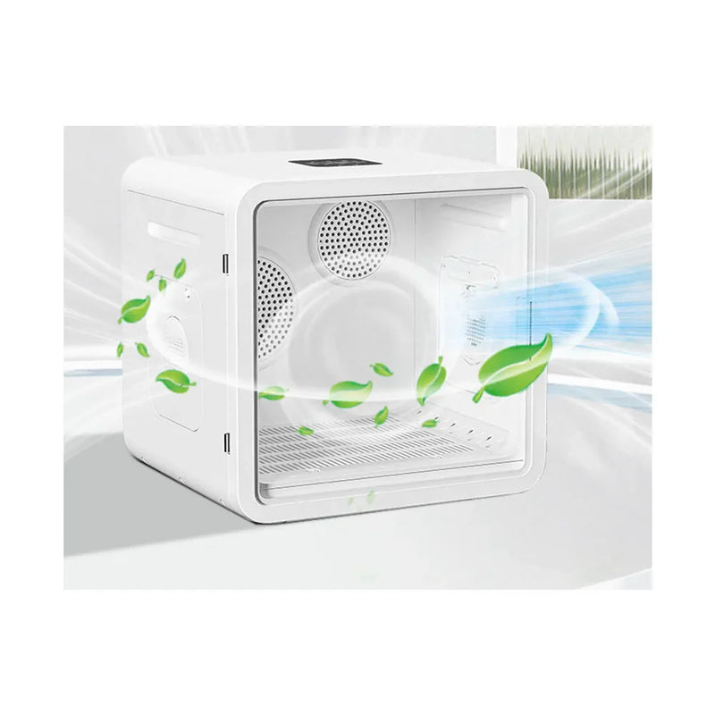 HKM-958227 Automatic Pet Dryer Box with Double Fan and Smart Temperature Control for Cats and Small Dogs, 82L Capacity