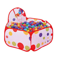 HKM-958227 Safety Play Tent for Children - Indoor/Outdoor Kids Playpen with Ocean Ball Pool - 150cm, Age 2-4