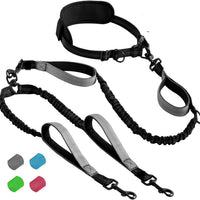 HKM-9584573 Multifunctional Dog Traction Belt with Nylon Rope and Waist Belt for Fitness Running