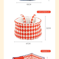 HKM-9584829 Rabbit Ear Shaped Multi-Purpose Pet Bed for Cats - Cozy Elephant Design Suitable for All Seasons