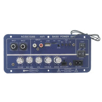 HKM-958483 50W Dual Channel Digital Power Audio Receiver with USB for Home and Outdoor Use