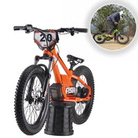 HKM-958547 20 Inch Electric Balance Bike for Kids, 800W Motor, 3 Speed Adjustable, 36V Lithium Battery, Ages 5-12
