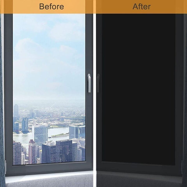 HKM-958675 Portable Blackout Blind - Thermal Insulated Stick-On Curtain for Home and Travel